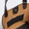Extra-small leather archetipo bag, black