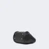 Extra-small leather marine bag, black