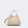 Extra-small leather marine bag, ice