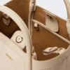 Extra-small leather marine bag, ice