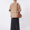Extra-small leather marine bag, rust