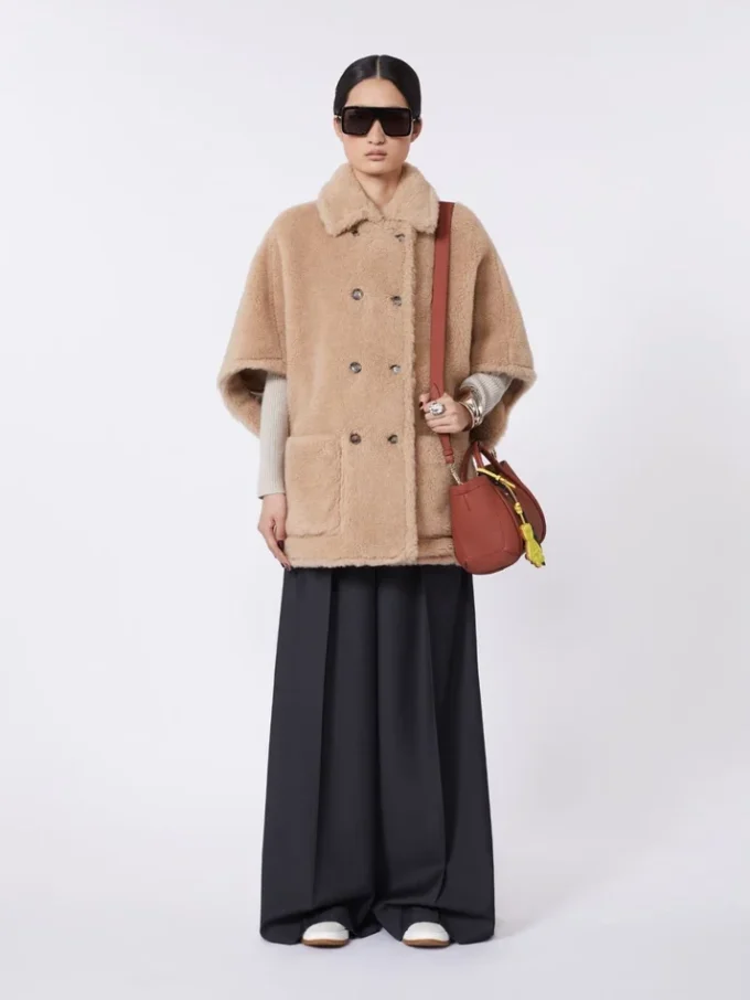 Extra-small leather marine bag, rust