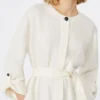 Faded linen dress, natural Faded linen dress, natural