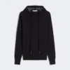 Fitted wool jumper, navy