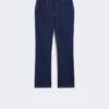 Five-pocket stretch denim jeans, navy