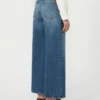 Flared comfortable denim jeans, navy