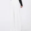 Fleece trousers, ivory