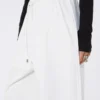Fleece trousers, ivory