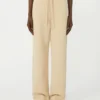 Fleece trousers, sand