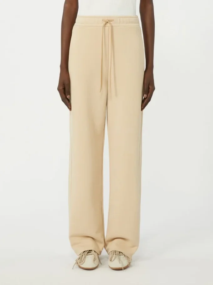 Fleece trousers, sand