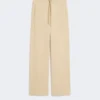 Fleece trousers, sand