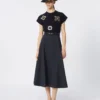 Full, tech wool skirt, ultramarine Full, tech wool skirt, ultramarine