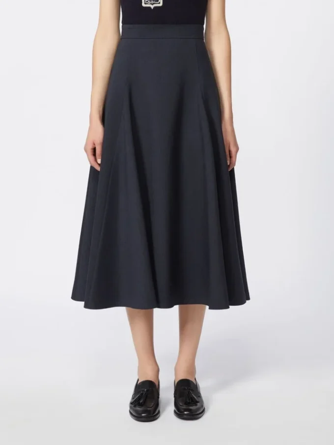 Full, tech wool skirt, ultramarine Full, tech wool skirt, ultramarine