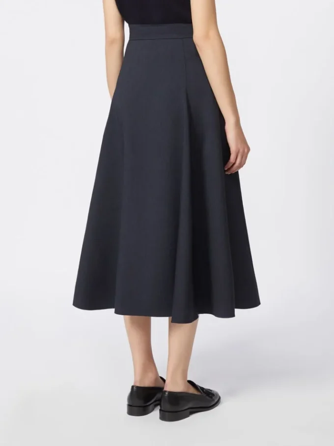 Full, tech wool skirt, ultramarine Full, tech wool skirt, ultramarine