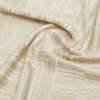 Jacquard wool and silk stole, turtledove