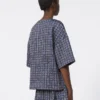 Jersey print t-shirt, navy