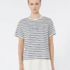Jersey t-shirt with graphics, navy