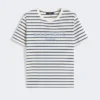 Jersey t-shirt with graphics, navy