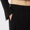 Jersey trousers, black