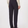 Jersey trousers, navy