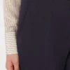 Jersey trousers, navy