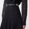 Lace shirt dress, navy Lace shirt dress, navy