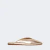 Laminated nappa leather mules, pink Laminated nappa leather mules, pink