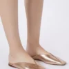 Laminated nappa leather mules, pink Laminated nappa leather mules, pink