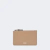 Leather card holder, mud