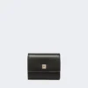 Leather purse, black Leather purse, black
