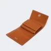 Leather purse, rust