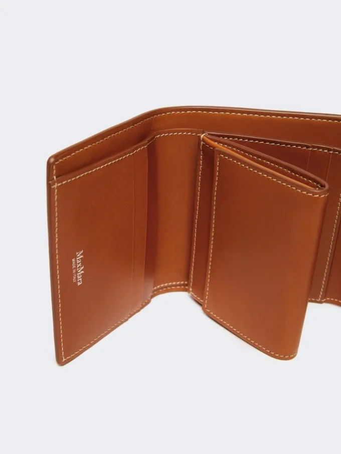 Leather purse, rust
