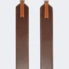 Leather shoulder strap, cocoa Leather shoulder strap, cocoa