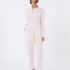 Lightweight cady blouse, pink