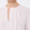 Lightweight cady blouse, pink
