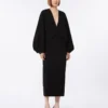 Lightweight cady dress, black Lightweight cady dress, black