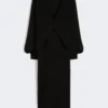 Lightweight cady dress, black Lightweight cady dress, black