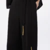 Lightweight cady jumpsuit, black Lightweight cady jumpsuit, black