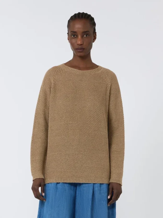 Lightweight linen sweater, desert Lightweight linen sweater, desert