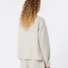 Linen canvas jacket, ecru