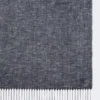 Linen stole with fringes, midnightblue