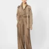 Long wool and cashmere cardigan, sand Long wool and cashmere cardigan, sand