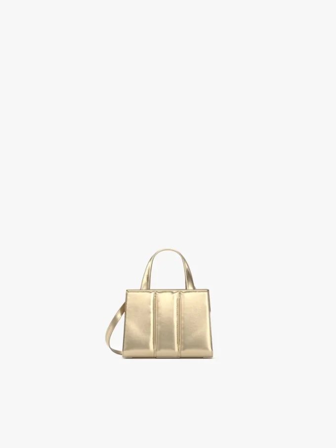 Max mara whitney bag 2 – nano, light gold brown