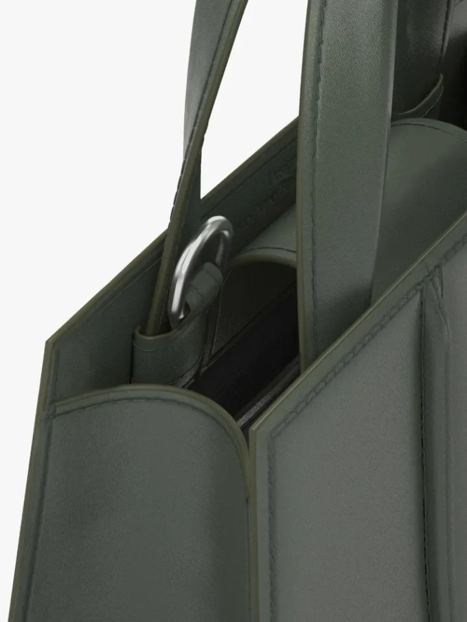 Max mara whitney bag 2 – nano, olive green