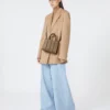 Max mara whitney bag 3 – micro, camel