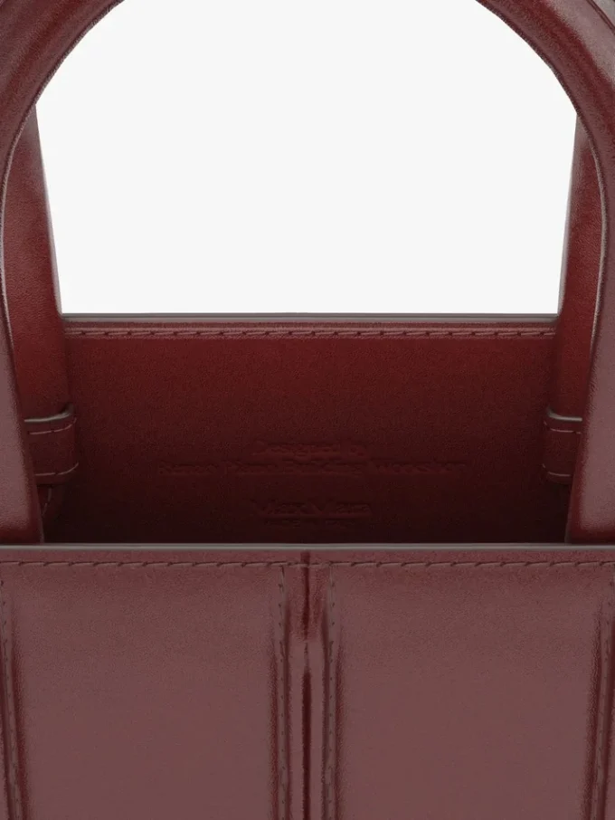 Max mara whitney bag 3 – micro, red