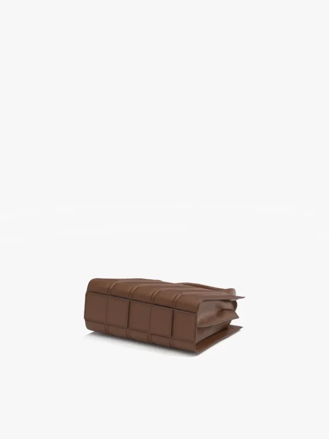 Max mara whitney bag 4 – small, amber brown