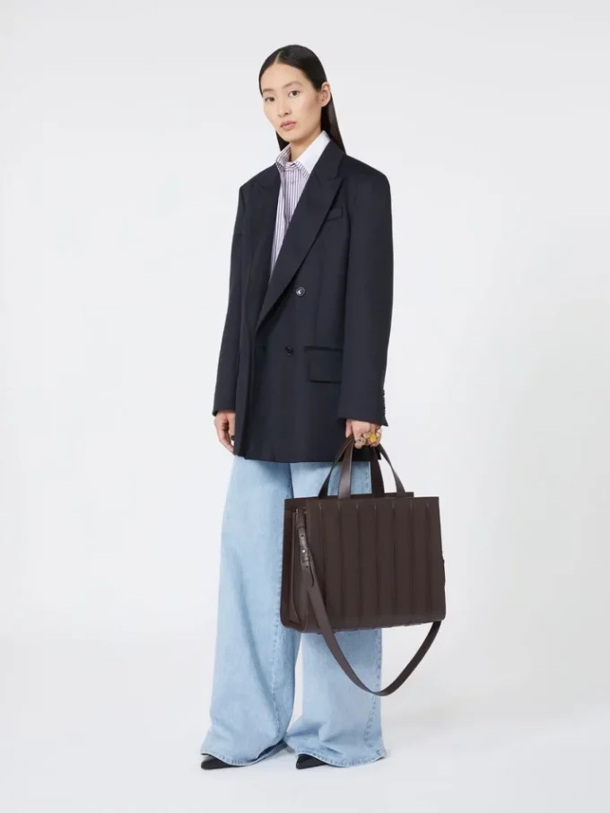 Max mara whitney bag 7 – large, dark brown Max mara whitney bag 7 – large, dark brown
