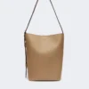 – medium archetipo leather bag, mud – medium archetipo leather bag, mud