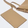 – medium archetipo leather bag, mud – medium archetipo leather bag, mud